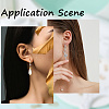 60Pcs 2 Colors Brass Wire Earring Findings FIND-SP0003-68A-4