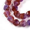 Dyed Natural White Jade Beads Strands G-T139-8mm-45J-4
