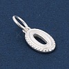 Number Series 925 Sterling Silver Charms LS-STER-Q002-01A-2