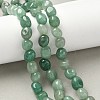 Natural Green Aventurine Beads Strands LS-G-C038-02A-01-5