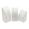 Wood Necklace Rectangle Displays NDIS-L001-13B-1