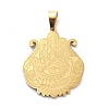 201 Stainless Steel Pendants LS-STAS-C062-04G-1