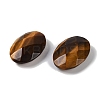 Natural Tiger Eye Cabochons G-O175-15D-01-2