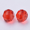 Transparent Acrylic Beads X-TACR-Q257-10mm-V12-2