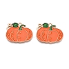 Thanksgiving Day Theme Alloy Enamel Pendants ENAM-T020-52G-01-1