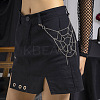 Gothic Style Alloy Spider Web Pants Chains for Women Men FS-WGF5DC8-01-2