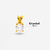 Real 18K Gold Plated 201 Stainless Steel Pendant Necklaces CP2918-4-2