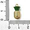304 Stainless Steel Enamel Pendants STAS-I355-13G-04-3