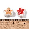 Printed Opaque Acrylic Beads OACR-Z039-05-3