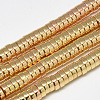 Electroplate Non-magnetic Synthetic Hematite Beads Strands G-Q465-37KC-1