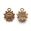 Tibetan Style Alloy Pendants X-MLF0829Y-NF-2