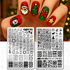 304 Stainless Steel DIY Nail Art Templates MRMJ-WH0117-011-3