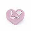 Mother's Day Father's Day Food Grade Eco-Friendly Silicone Focal Beads SIL-N002-10D-1