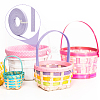 20M Handmade Woven Paper Rattan OCOR-WH0101-34E-5
