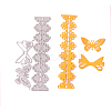 Butterfly & Lace Carbon Steel Cutting Dies Stencils DIY-H106-11-1