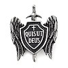 304 Stainless Steel Pendants STAS-R225-19AS-1