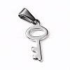 Non-Tarnish 304 Stainless Steel Pendants LS-STAS-I127-055P-1