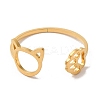 304 Stainless Steel Open Cuff Ring RJEW-Z026-05G-2