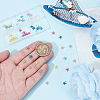 60Pcs 6 Colors Starfish Iron Alloy Cabochon MRMJ-WH20004-09A-3