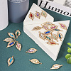 24Pcs 12 Colors KC Gold Plated Alloy Pendants FIND-TA0003-71-5