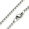 Anti-Tarnish 201 Stainless Steel Arabic Elements Rectangle Pendant Box Chain Necklaces LS-NJEW-D089-02P-3