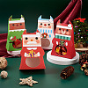 40Pcs 4 Colors Christmas Cardboard Paper Boxes CON-MB0001-03-5