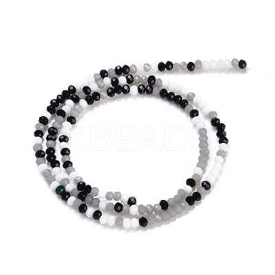 Glass Beads Strands GLAA-F106-B-15-1