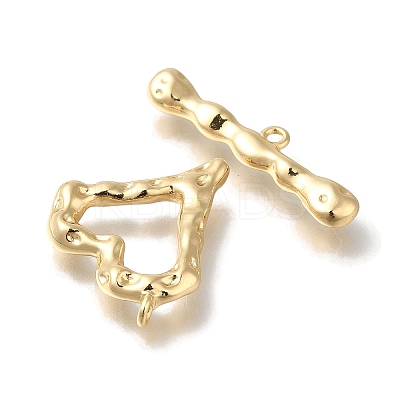 Brass Toggle Clasps KK-H480-01G-1