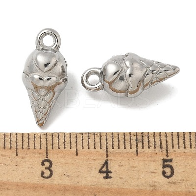 Anti-Tarnish 304 Stainless Steel Pendants STAS-Q334-04P-1