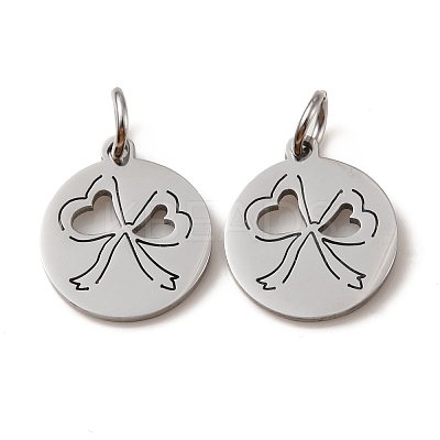 Non-Tarnish 304 Stainless Steel Charms STAS-D050-07P-02-1