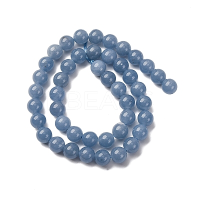 Natural Peru Angelite Beads Strands G-G286-A01-8mm-1