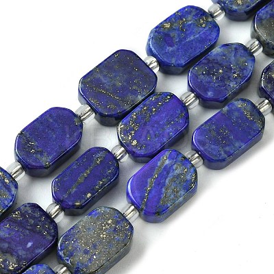 Natural Lapis Lazuli Beads Strands G-C098-A06-01-1