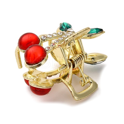 Cherry Alloy Claw Hair Clips PHAR-K006-05G-1