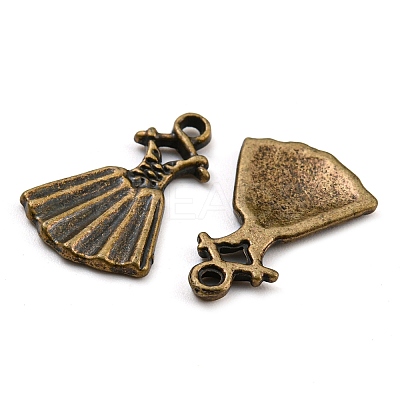 Tibetan Style Alloy Pendants TIBE-T014-32AG-1