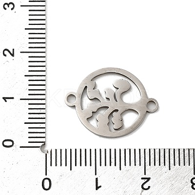Tarnish Resistant 304 Stainless Steel Connector Charms LS-STAS-D013-02A-P-1