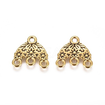 Tibetan Style Chandelier Components Links TIBEP-LF11357YKG-AG-FF-1