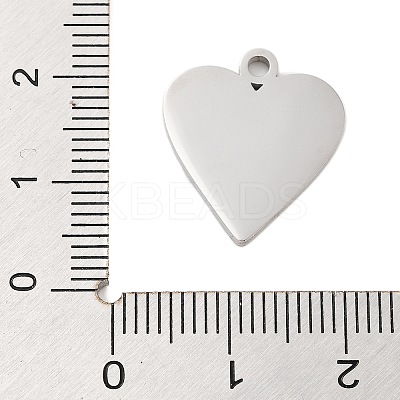 304 Stainless Steel Enamel Pendants STAS-Z078-23P-1