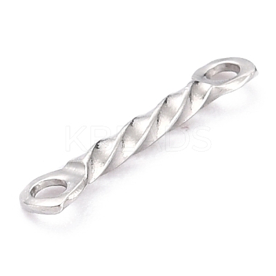 Tarnish Resistant 201 Stainless Steel Links Connectors STAS-B011-02A-P-1