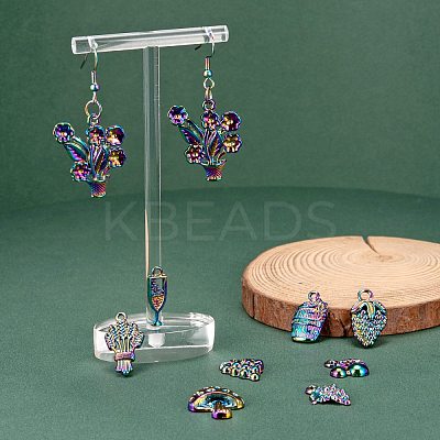 20Pcs 10 Style Alloy Pendants FIND-LS0001-29MC-1