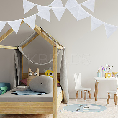 Cotton Pennant Flags Banners FIND-WH0152-226-1