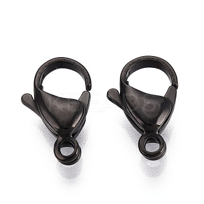 304 Stainless Steel Lobster Claw Clasps LS-STAS-T065-15mm-34B-1