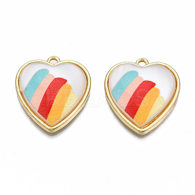 Resin Pendants PALLOY-N161-010-NR-1