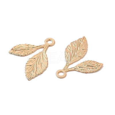 Long-Lasting Plated Brass Pendants KK-K336-10KCG-1