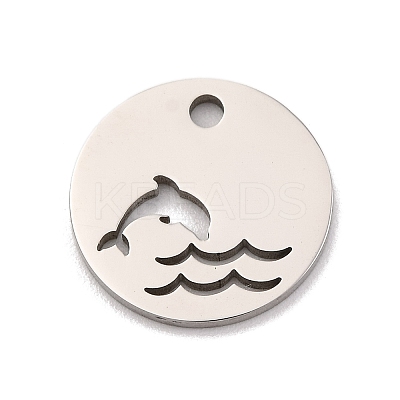 Non-Tarnish 201 Stainless Steel Charms LS-STAS-U016-11P-1