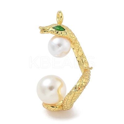 Rack Plating Brass Pendants KK-G515-60A-G-1