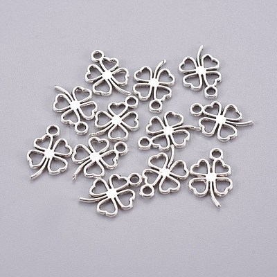 Tibetan Style Alloy Pendants X-TIBEP-A12603-AS-RS-1