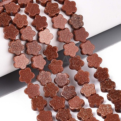 Synthetic Goldstone Beads Strands G-N257-24A-02-1