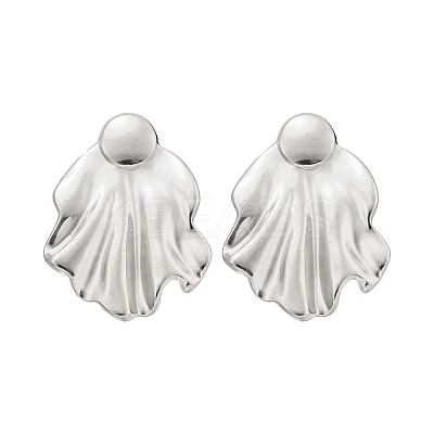 304 Stainless Steel Studs Earrings for Women LS-EJEW-K306-25P-1