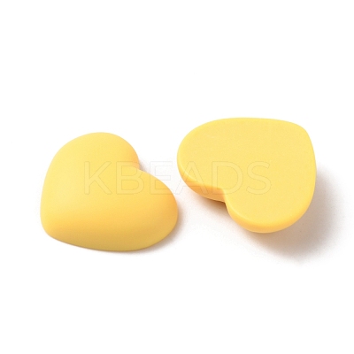 Opaque Resin Cabochons RESI-WH0021-39B-1