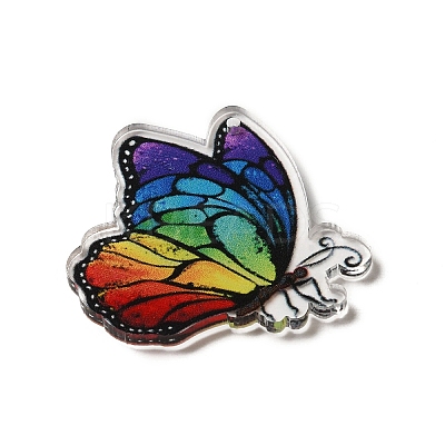 Printed Acrylic Pendants TACR-F007-06B-1